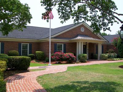 exterior image of adcock funeral and crematory